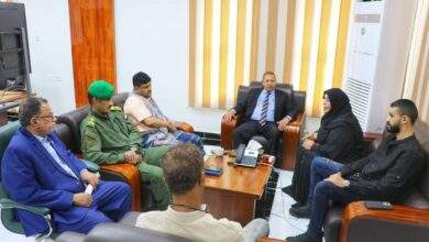 رئيس مجلس القضاء الأعلى يلتقي مدير أمن أبين وقائد الحزام الأمني بعدن لبحث الأوضاع الأمنية 10