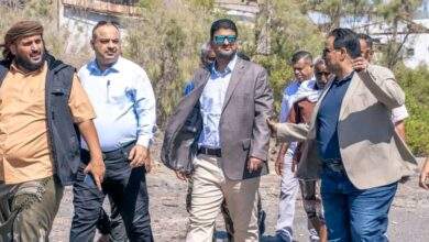 المدير التنفيذي لشركة النفط اليمنية يتفقد إدارة المستودعات بفرع عدن 7