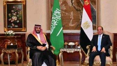 بيان مشترك مصري سعودي بشأن الأزمة اليمنية 9