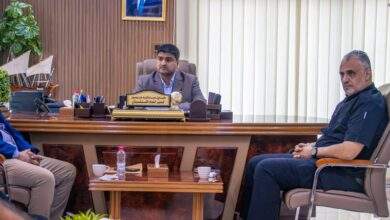 المدير التنفيذي لشركة النفط اليمنية يلتقي رئيس مجلس إدارة صندوق صيانة الطرق 1