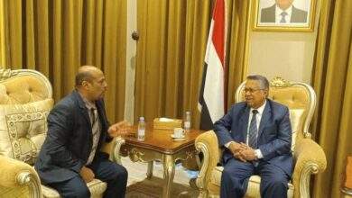 رئيس مجلس الشورى يلتقي أمين عام حزب البعث العربي الاشتراكي قُطر اليمن 5
