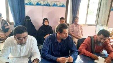 القائم بأعمال مدير تربية الشيخ عثمان يجتمع بروؤساء الاقسام واقرار عدد من التكليفات 7