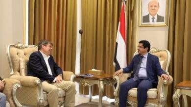 وكيل وزارة الخارجية يلتقي السفير الالماني لدى اليمن 6