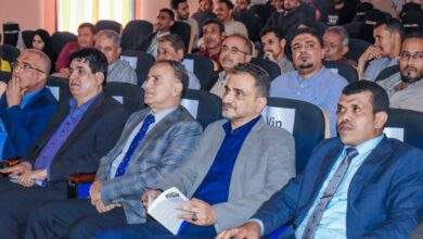 كلية طب الأسنان بعدن تنظم حفل استقبال طلابها المستجدين 7