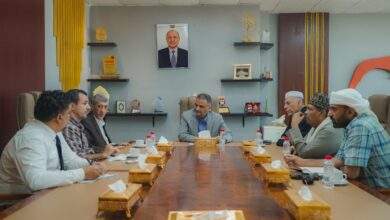 لملس يناقش مع الغرفة التجارية المعالجات لعمل وحدة حماية الأراضي والواجبات الزكوية 4