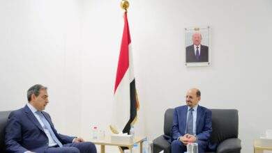وزير الخارجية يلتقي نائب المبعوث الاممي الى اليمن 4