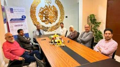 وزير الصناعة يطلع على نشاط مؤسسة اليمن لرعاية مرضى السرطان 10