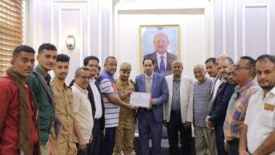 وزارة الشباب تمنح نادي الحبيلين بلحج الاعتراف المؤقت وتناقش أوضاع رياضة تعز 2