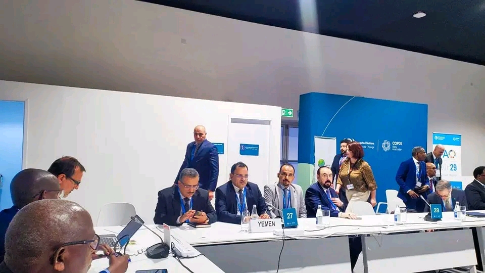 في مؤتمر COP29: الوزير السقطري يناقش تسريع تمويل المناخ لدعم الغذاء في الدول المتأثرة بالنزاعات