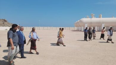 حضرموت.. زيارة تفقدية لمنشأة الغاز في بروم لتعبئة أسطوانات الغاز 8