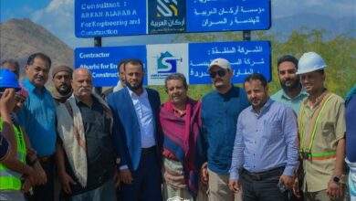 إطلاق مشروع الإنارة بالطاقة الشمسية في مدينة لودر بأبين 1