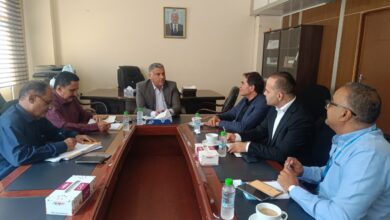 امين محلي عدن يبحث مع الممثل الإقليمي للمفوضية السامية تعزيز التعاون المشترك 9