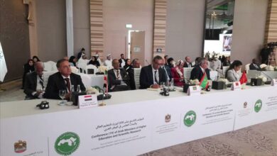 رئيس جامعة عدن يناقش مستقبل التعليم العالي في مؤتمر وزراء الإمارات 6