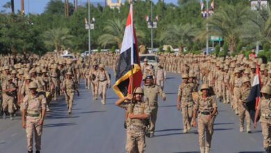 تنفيذ مسير عسكري لخريجي الدورة الـ18 صاعقة بكلية الطيران 10