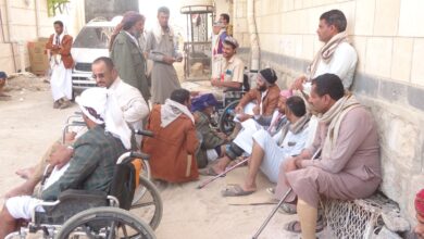 جرحى ومعاقون يطالبون بإعادة تصحيح وضع الرابطة الوطنية للجرحى والمعاقين 5