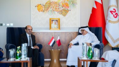 وزير الخارجية يستعرض مع نظيره البحريني مستجدات الأوضاع في اليمن 1