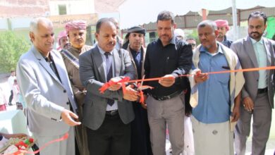 الوكيل العامري يفتتح عدد من المشاريع التعليمية بمديرية سيئون 9