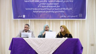 انعقاد ورشة متخصصة لمناقشة استثمار المؤسسات والشركات في تنمية المجتمع 3