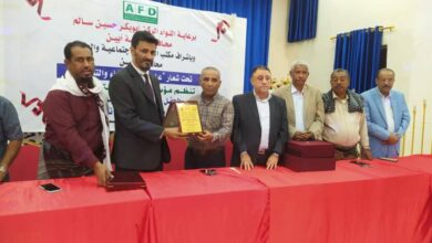مؤسسة أبين للتنمية تحتفي بعامها الأول تحت شعار "عاماً من العطاء والتنمية" 5