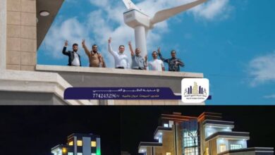 قريباً تدشين عمل توليد الكهرباء بطاقة الرياح بمدينة سماء الخليج العربي بأبين 1