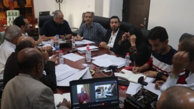 مجلس ادارة صندوق صيانة الطرق يعقد اجتماعاً استثنائياً برئاسة المهندس معين الماس رئيس مجلس الإدارة 1