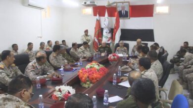 اجراء مراسم الاستلام والتسليم بين قياد المنطقة العسكرية الاولى الخلف والسلف 9