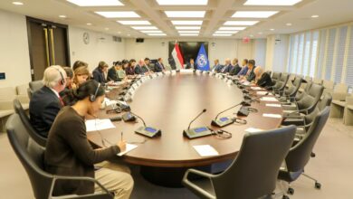 رئيس الوزراء يرأس اجتماع بمقر صندوق النقد الدولي لعدد من المدراء التنفيذيين 2