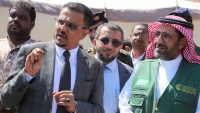 امين محلي حضرموت يدشن مشروع حفر وتطوير آبار المياه بحضرموت 9