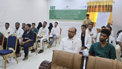 اختتام دورة تدريبية حول معالجة حالات الكوليرا بتريم حضرموت 5