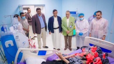تدشين عمل اول جهاز للغسيل الكلوي بهيئة مستشفى شبوة العام 5