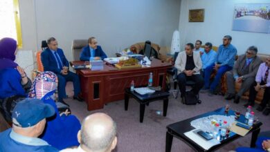 وزير التعليم العالي يتفقد سير العملية التعليمية في جامعة عدن 6