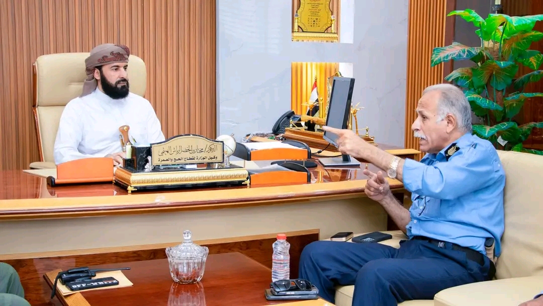 وكيل وزارة الأوقاف يناقش مع مدير الجوازات تسهيل إجراءات الحج للمواطنين في جميع المحافظات