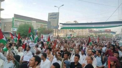 من مأرب إلى غزة.. تنديد شعبي بسياسة التجويع التي تمارسها إسرائيل 1