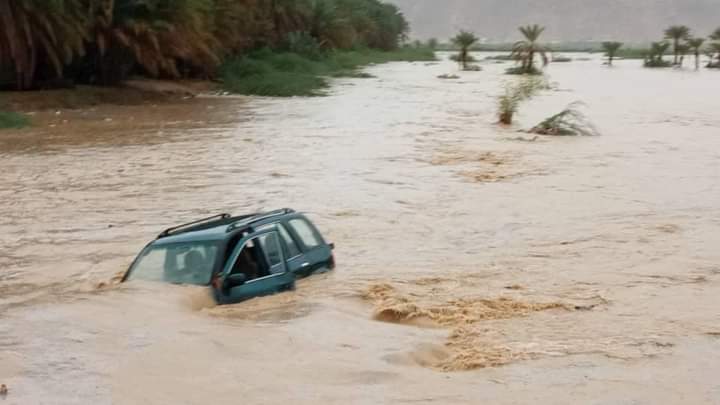 أمطار غزيرة في حضرموت تسفر عن وفيات وخسائر مادية كبيرة