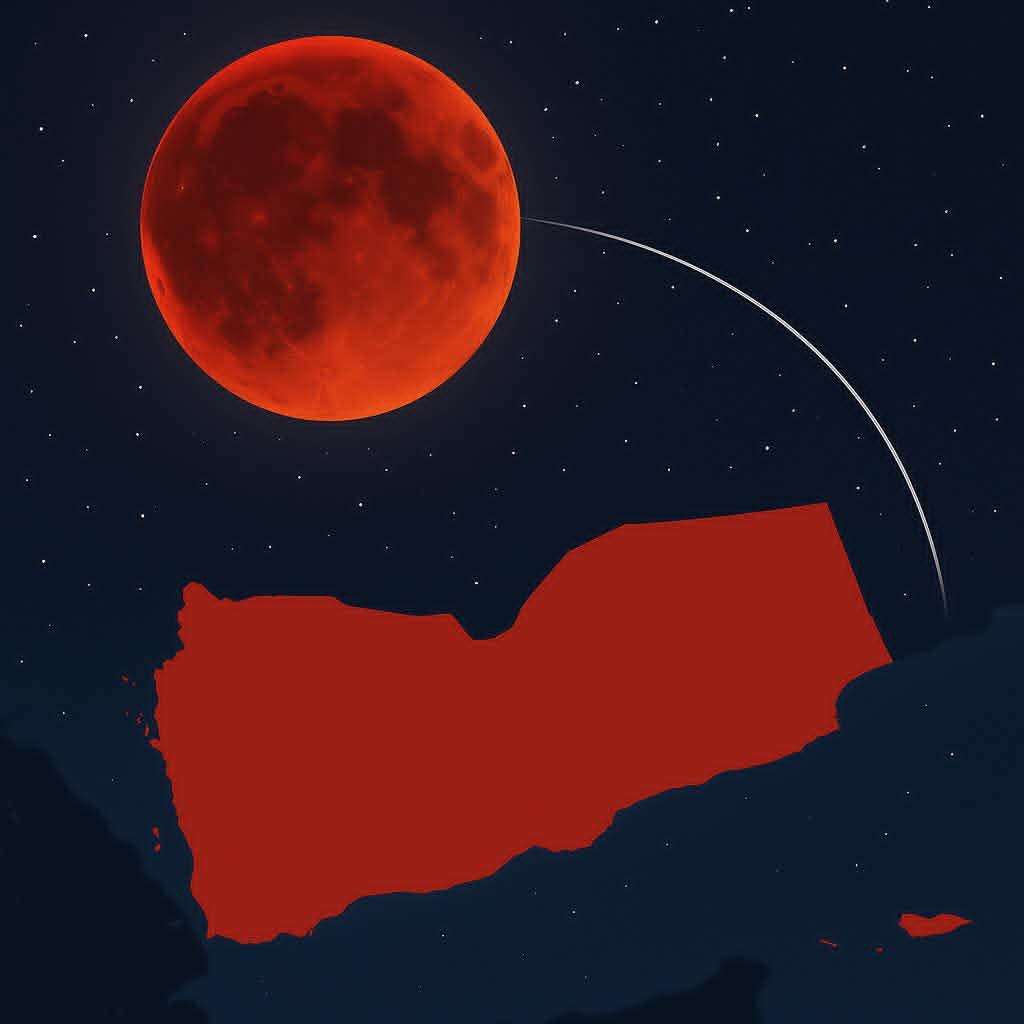 اليمن يترقب مشهد سماوي نادر: “القمر الدموي” يزين السماء