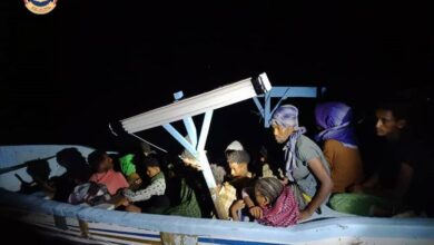 خفر السواحل اليمني يضبط 20 مهاجرًا أفريقيًا بمحاولة دخول غير قانونية عبر باب المندب 7