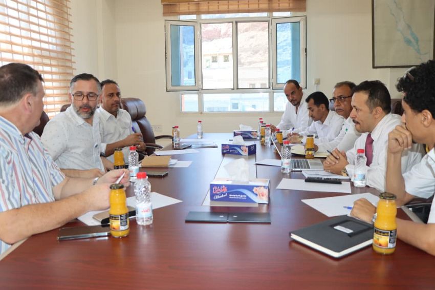 هيئة الشؤون البحرية تبحث مع الـUNDP سُبل تعزيز التعاون في مكافحة التلوث البحري بعدن 1