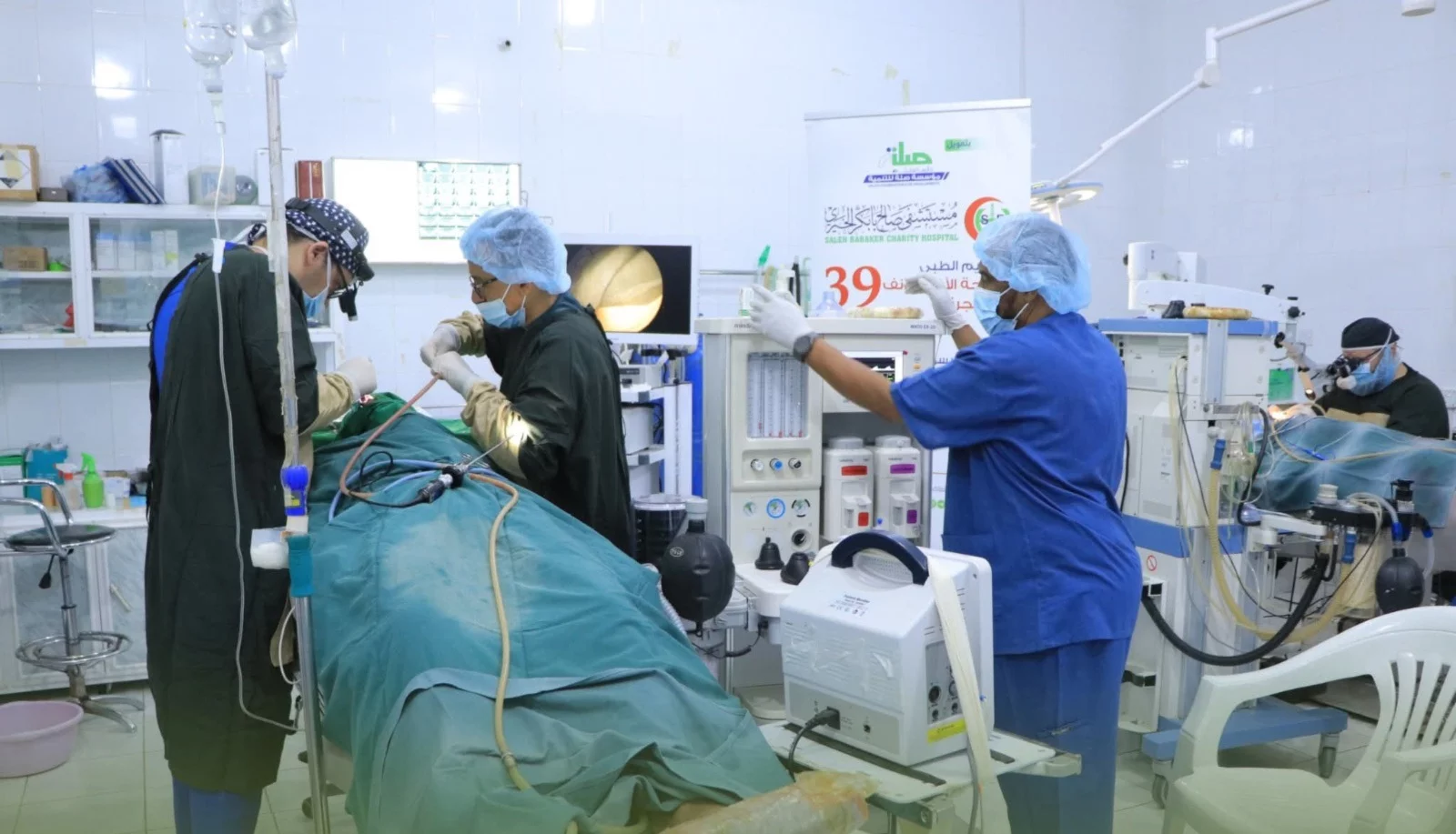 تدشين المخيم الطبي الـ39 لجراحة الاذن والانف والحنجرة بوادي العين 1