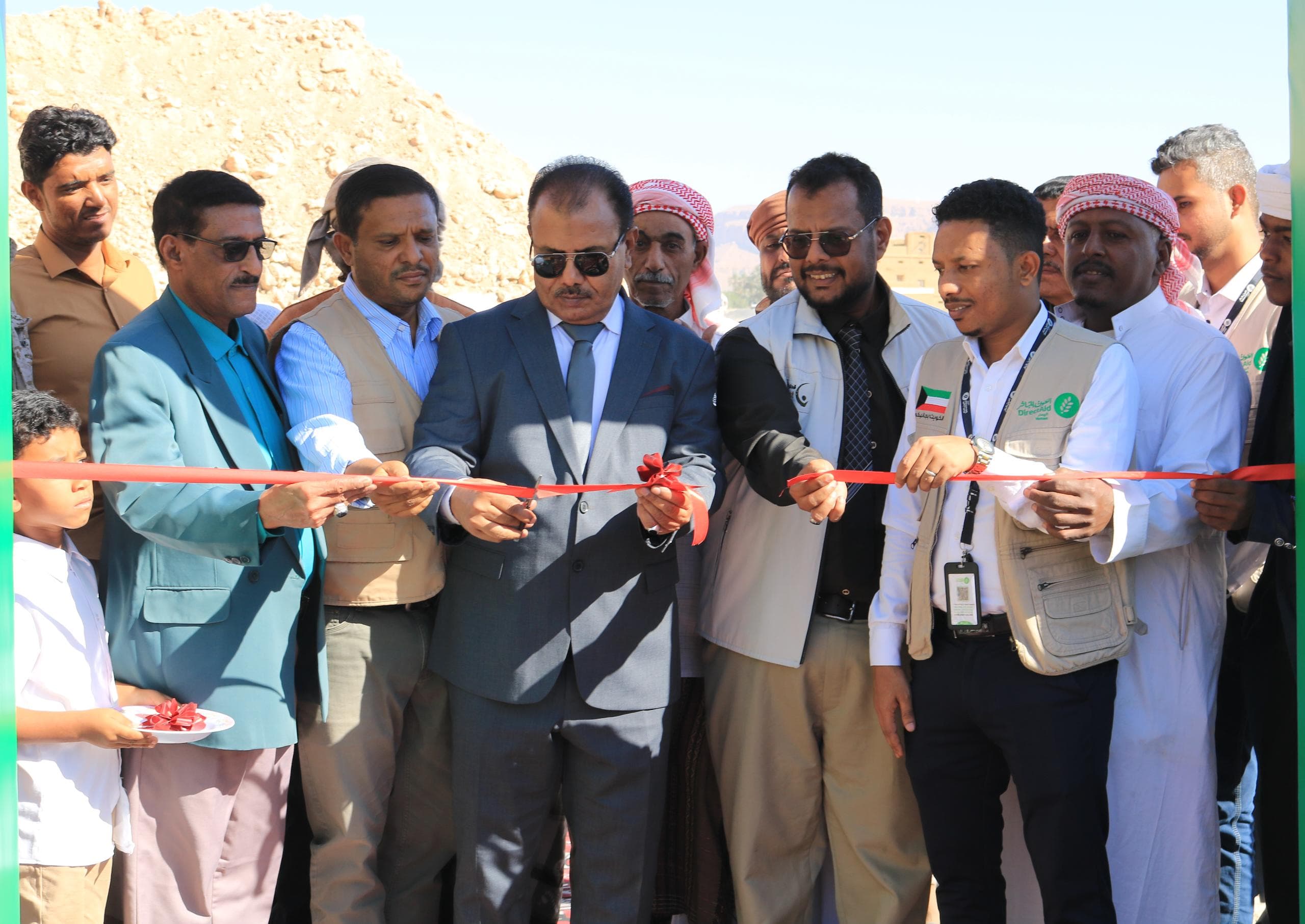 الوكيل العامري يفتتح مشروع مضخة مياه مركز حضرموت بشريوف بتمويل كويتي 1