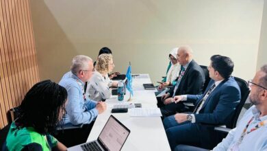 وزير المياه يبحث مع برنامج الأمم المتحدة للبيئة دعم جهود اليمن في التعافي البيئي 3