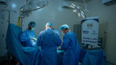 اختتام المرحلة الرابعة من مشروع زراعة المفاصل الصناعية في هيئة مستشفى مأرب 5