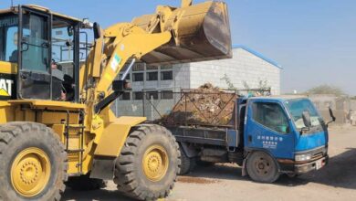 تدشين حملة نظافة واسعة في مدينة الخوخة 2