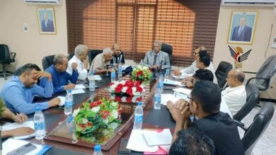 محافظ لحج يبحث مع المنظمات المحلية والدولية آليات تنفيذ المشاريع الجديدة بوادي تُبَن 2