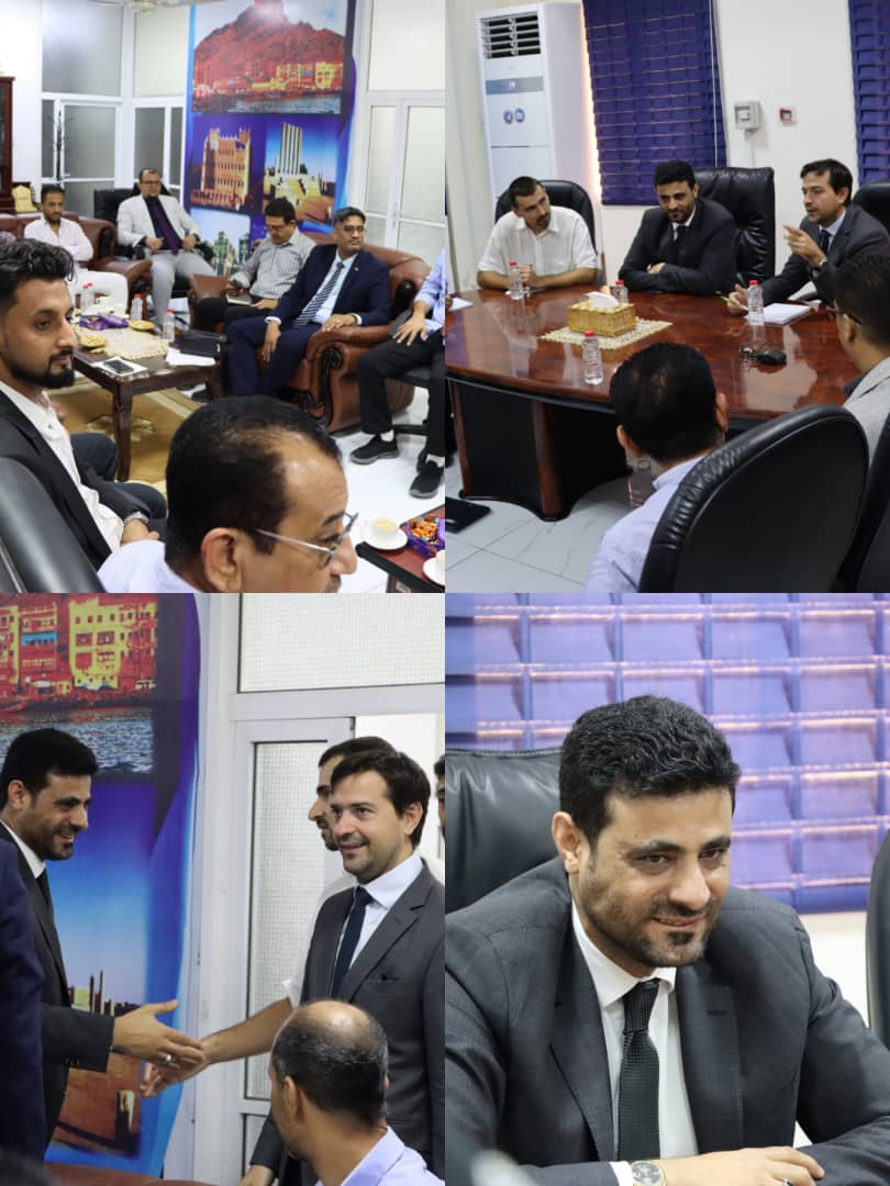 الهمداني يبحث مع وفد فرنسي التحديات التي تواجه أنشطة القطاع الخاص في السوقين الأوروبي والفرنسي 1