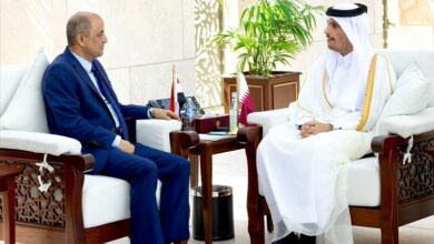 رئيس الوزراء يعقد جلسة مباحثات مع نظيره القطري 2