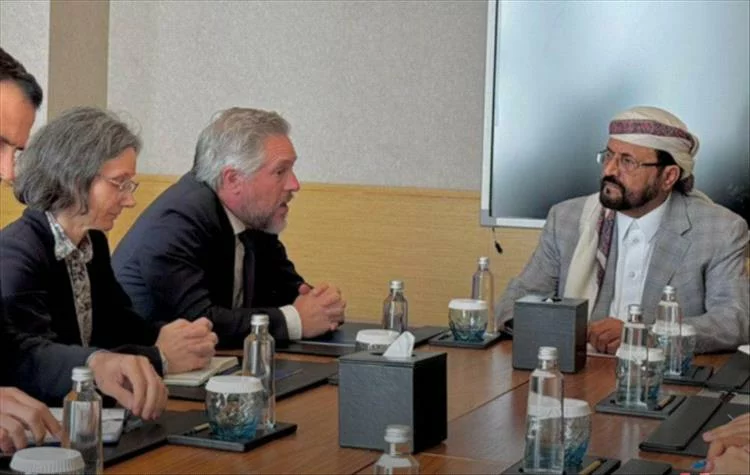 العرادة لسفراء أوروبا: أمن الملاحة مهدد.. واليمن بحاجة إلى شراكة دولية أقوى