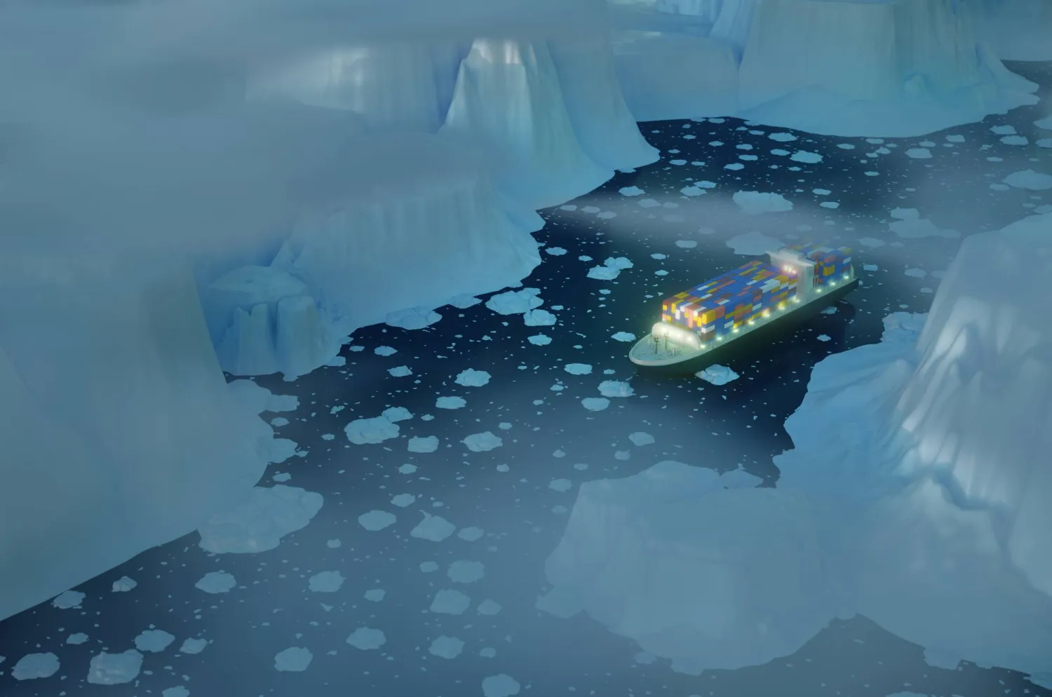 عالم جديد تحت الجليد: علماء يكشفون أسرار الحياة في القطب الشمالي 1