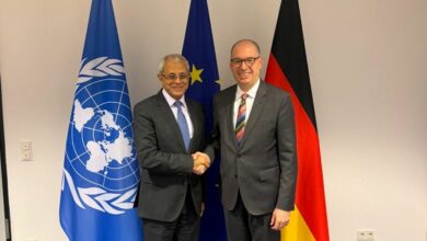 نائب وزير الخارجية يبحث مع وزير الدولة الالماني تعزيز التعاون التنموي 3