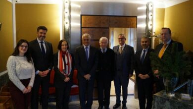 نائب وزير الخارجية يلتقي جمعية الصداقة الالمانية - العربية 3