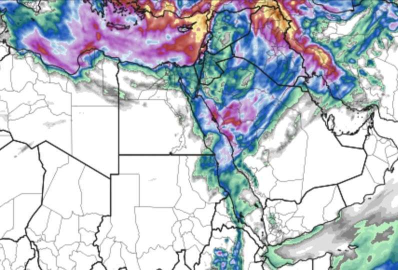 الأرصاد تحذر: الضريب والرطوبة تعصف بعدة محافظات خلال الساعات القادمة 1